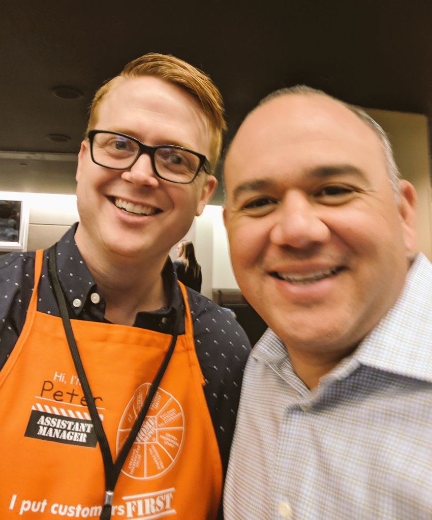 Peter Miller (@petermillerthd) on Twitter photo I traded a piece of gum to get a picture with this guy! Absolutely humbling experience to meet such personable leaders in this great company!! <a href="/HectorAPadilla/">Hector Padilla</a> I traded a piece of gum to get a picture with this guy! Absolutely humbling experience to meet such personable leaders in this great company!! <a href="/HectorAPadilla/">Hector Padilla</a>
