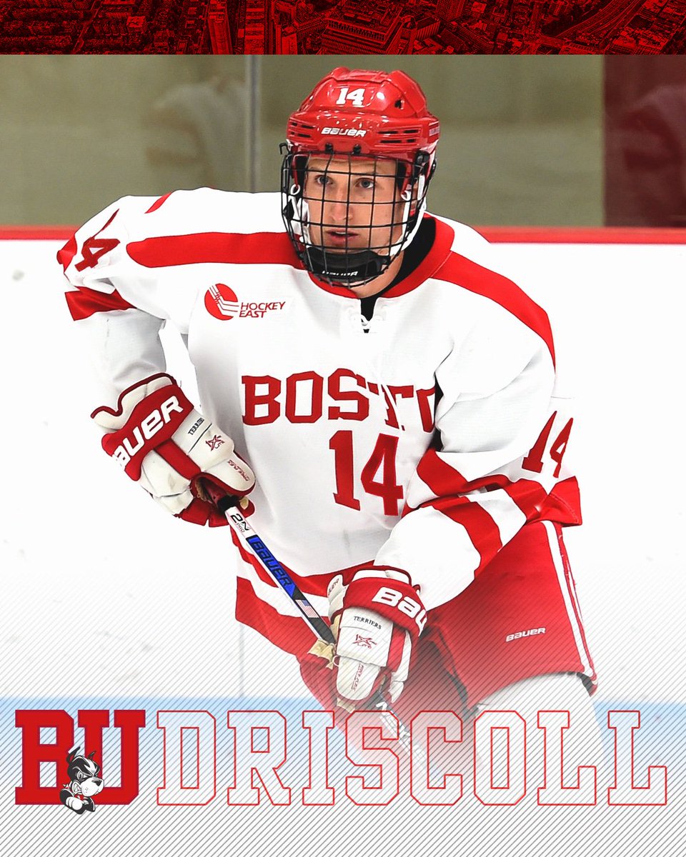 It's Saturday night and we're ready to feature another one of our freshmen!

Sean Driscoll was one of the top defensemen in <a href="/NAHLHockey/">NAHL</a> last season and he's ready to make an impact on our lineup as a rookie. #GoBU