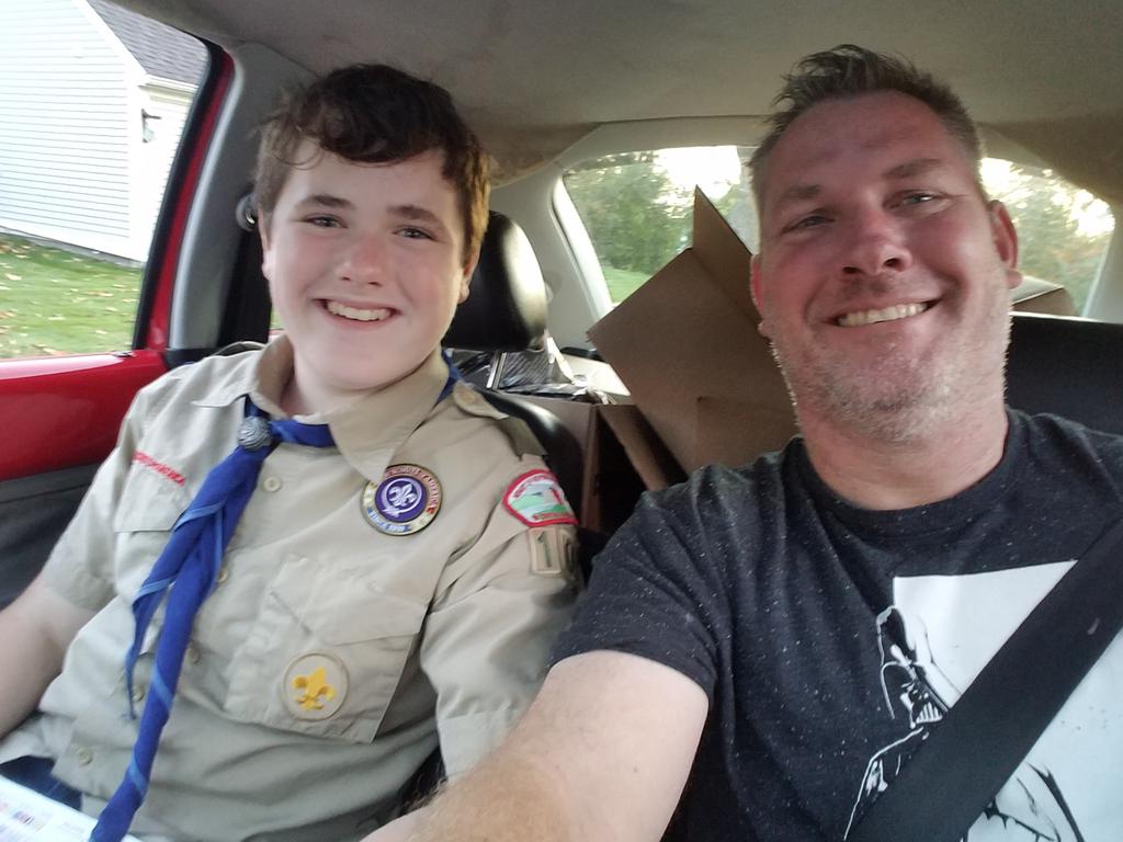 Out on the popcorn trail life is good.