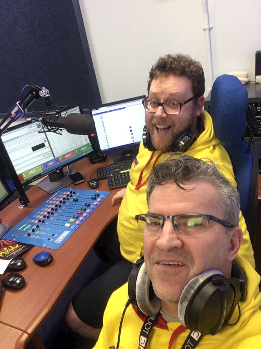TarkaRadio's tweet photo. Juppers&amp; KT off of #Tarka80’s #tarkaradio https://t.co/J8LlX4xzgw