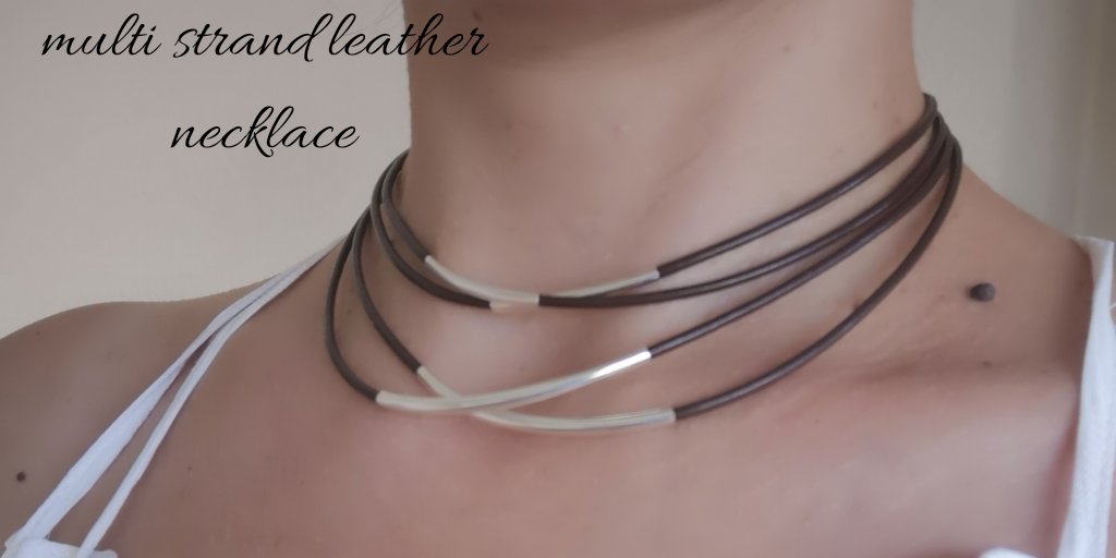 A new addition to our leather collection.
OrnariLiber.etsy.com
#leathernecklace
#leatherjewelry
#chokernecklace
#bohemian #bohostyle #bohojewelry #bohochic #trends #women
#jewelry #silverjewelry
#HandmadeInUK #necklace #fashion #etsyshop #etsyjewelry #etsysellers