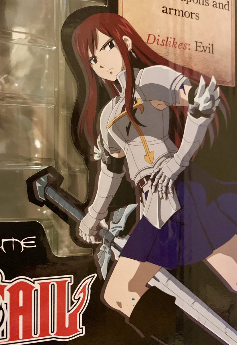 フェアリーテイル 大原さやかさん直筆サイン入りプレート エルザ