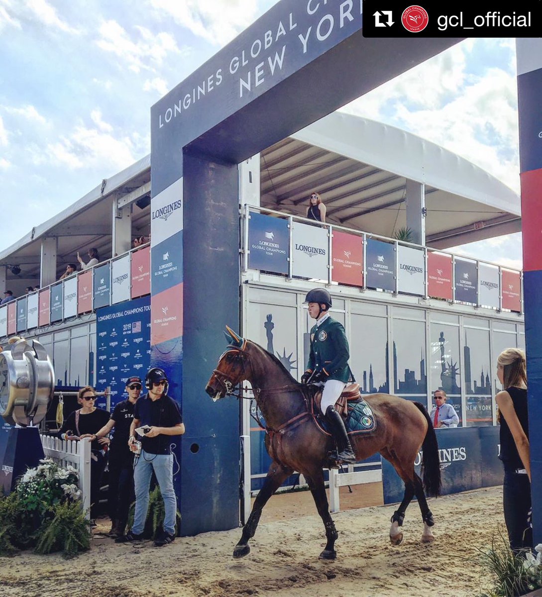 All in a day’s work! 🍀💪Some great legwork today from <a href="/HarryCharlesSJ/">Harry Charles</a> (Borsato) and <a href="/J_Springsteen/">Jerry Springsteen</a> (RMF Zecilie) will leave the Celtics on a score of 4 with a 10th place finish overall at #GCLNewYork! Congrats to the London Knights on a standout win. 👏