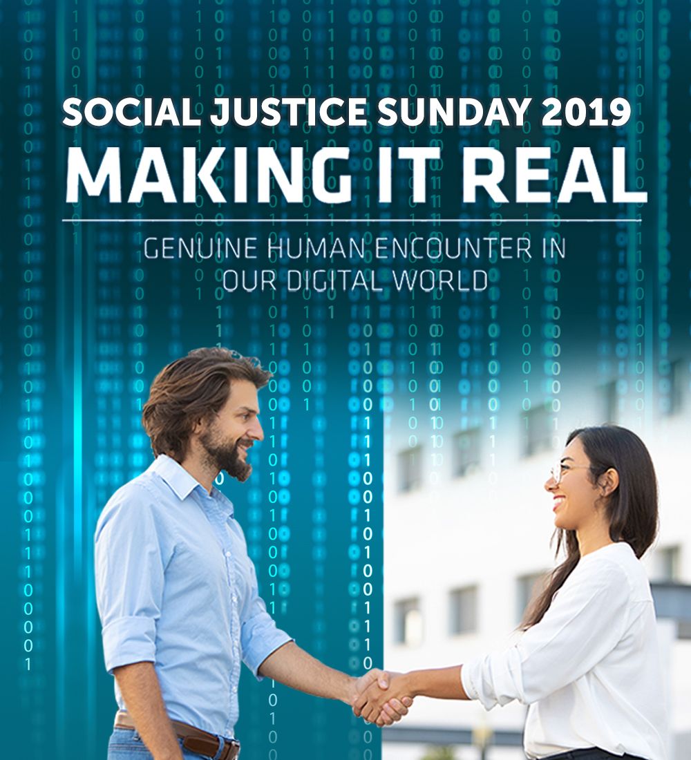 JusticeCatholic's tweet photo. Today is Social Justice Sunday! Find the social justice statement and associated resources here: https://t.co/UkgVYjZky2 https://t.co/KN7EMDiBfM