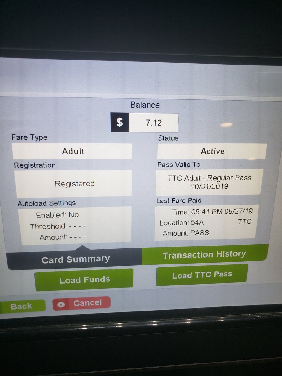 Shelly2269's tweet image. @PRESTOcard please explain how I have 2 different balances? #nothingbutproblems #ttc #presto #annoyed