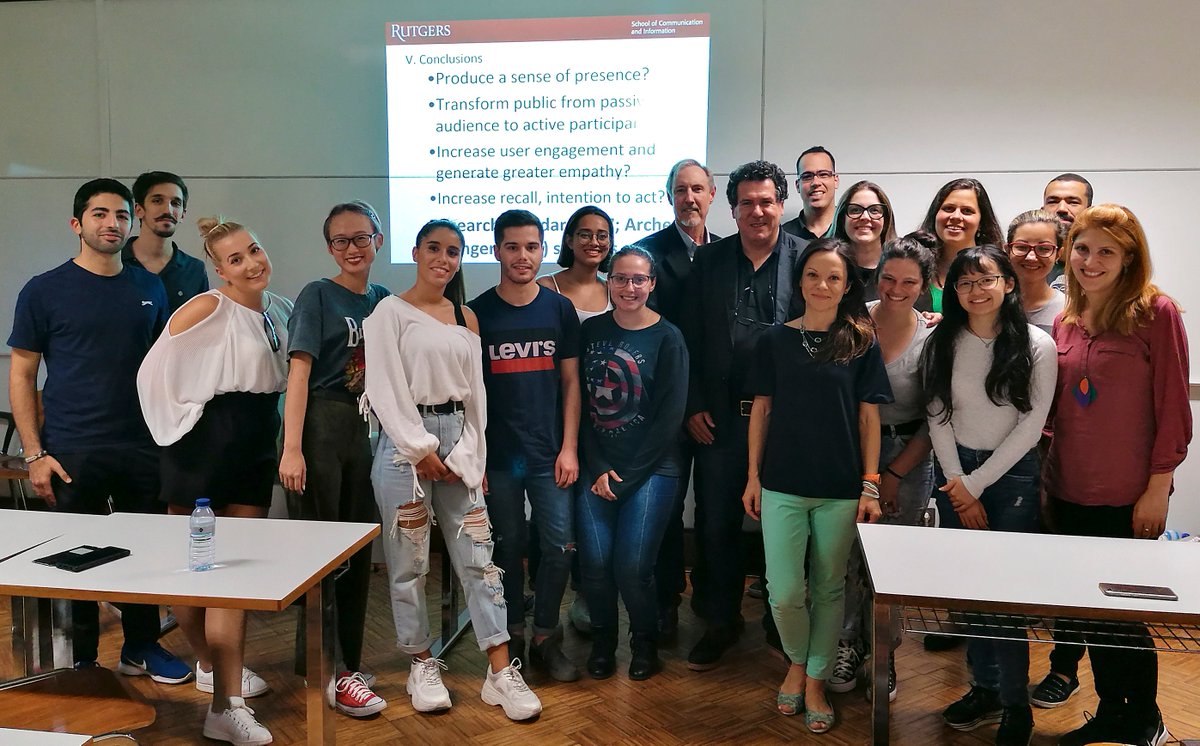 Media Xxi On Twitter John Pavlick S Seminar On Artificial