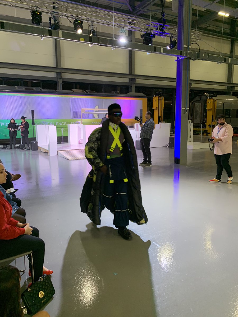 DoncasterDamian's tweet photo. Wow! Leah McMullan @DNfashionweek another example of Doncaster going #beyondexpectation . This was Fashion at the Edge, in a space @NCHSR learning at the edge, in a place leading at the the edge. #ThisIsDoncaster #DoncasterCan @MyDoncaster @DNCreates @abi_allen https://t.co/i0v2IgvO8B