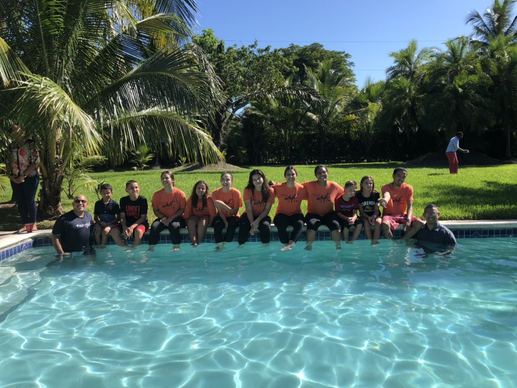 KendallTurcios's tweet photo. This is Patrick. He’s a disciple maker. Today we baptized 11 young people for Jesus’ honor and glory from the youth life group @arisemiami @FloridaConf #miami #disciplemakers #discipleship #discipleshift https://t.co/kMn8nIbqed