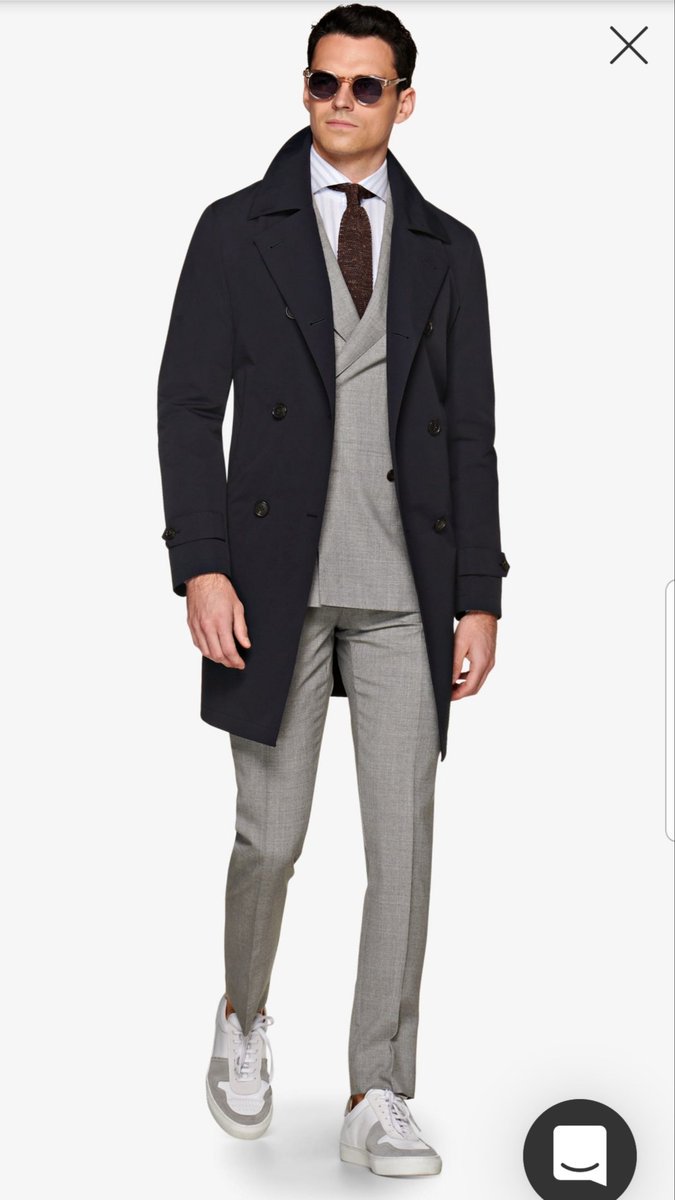 <a href="/suitsupply/">SUITSUPPLY</a> Willemsparkweg #Amsterdam. Navy raincoat niet op voorraad. We laten maat 48 en 50 naar de winkel komen! Of ik even €598,- wil afrekenen! Anders no go. Geen wonder dat de traditionele retail kapot gaat. Weggelopen en online besteld..morgen in huis!