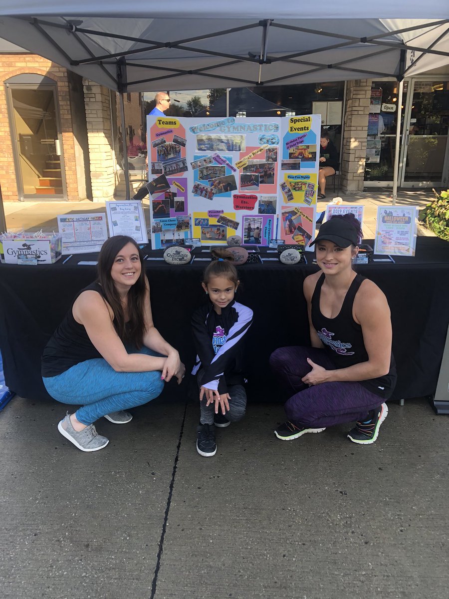 gym_etc's tweet photo. We had fun at the Day of Play today in Uptown Normal! #gymetc #gymnastics #cdmpowerofplay #dayofplay https://t.co/bLyk6M31ly