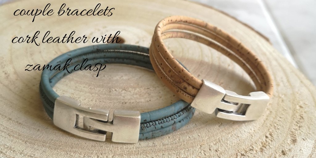 A gorgeous gift for him/her
OrnariLiber.etsy.com
#veganleather
#vegangift
#cork
#couples #bracelets #jewelry #nature #naturelovers #zamak #handmadejewelry #HandmadeInUK #portuguesecork