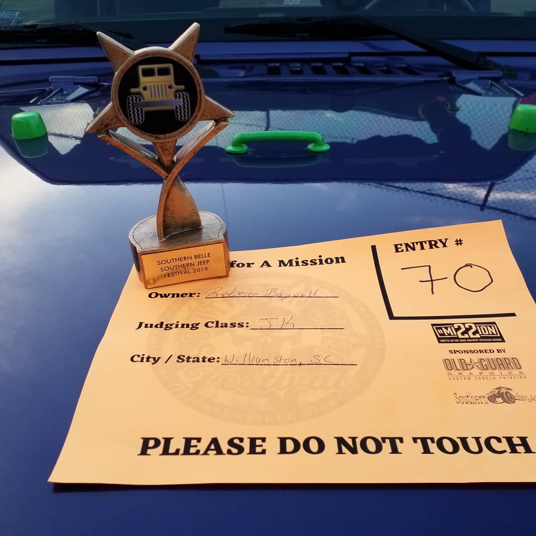 BackyardJc's tweet image. First show. First trophy!