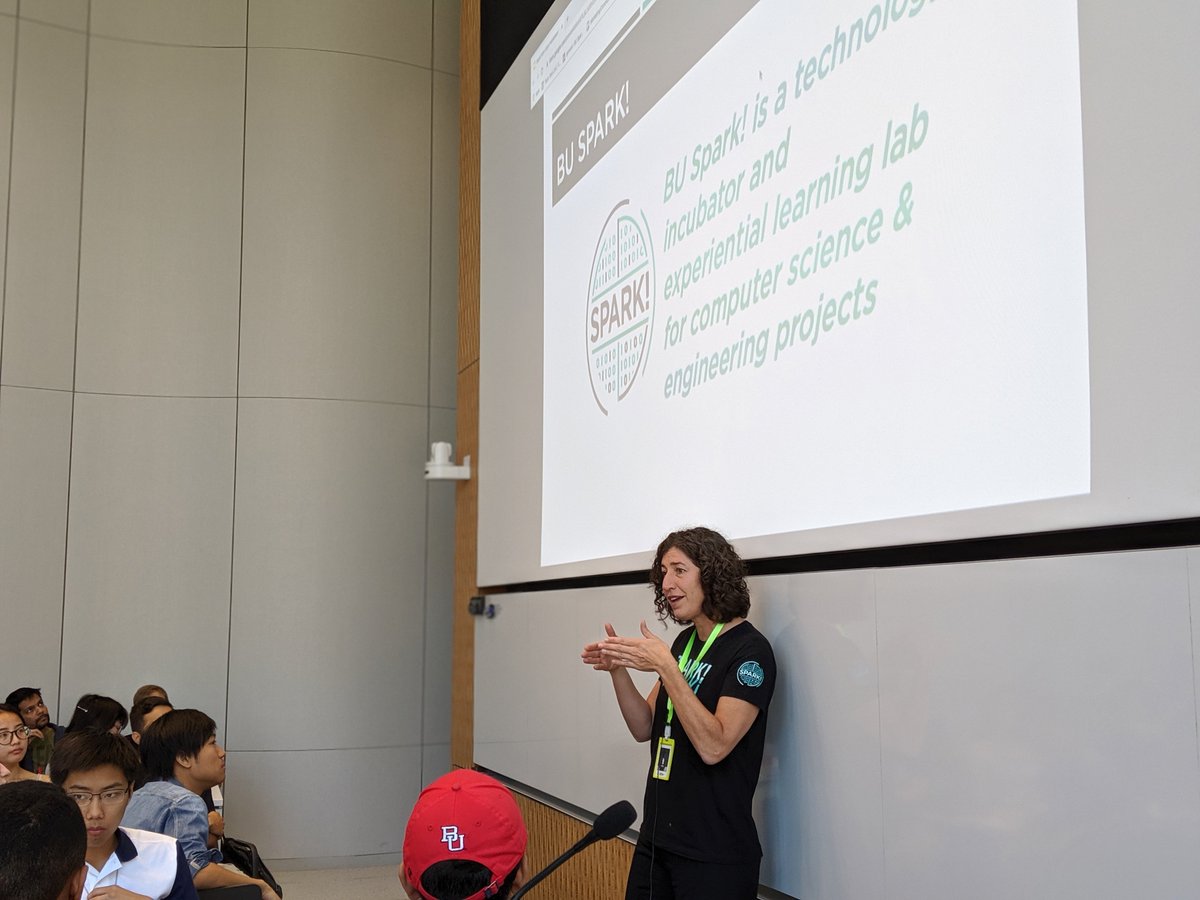 Much thanks to <a href="/BU_Spark/">BU Spark!</a> for having us at their inaugural mini hack for first-year and transfer students! We got to meet so many new faces who were attending a hackathon for the first time today. We're thrilled to be part of your #computing journey at BU. 🤗