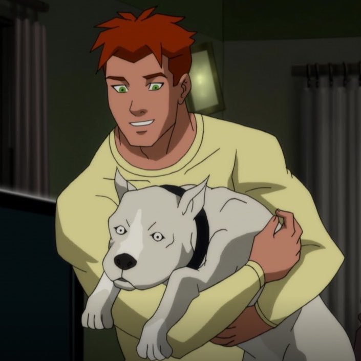 CrimsonWally's tweet image. I just realized Wally doesn’t have his freckles in the latter seasons of Young Justice... I’m not upset I’m not