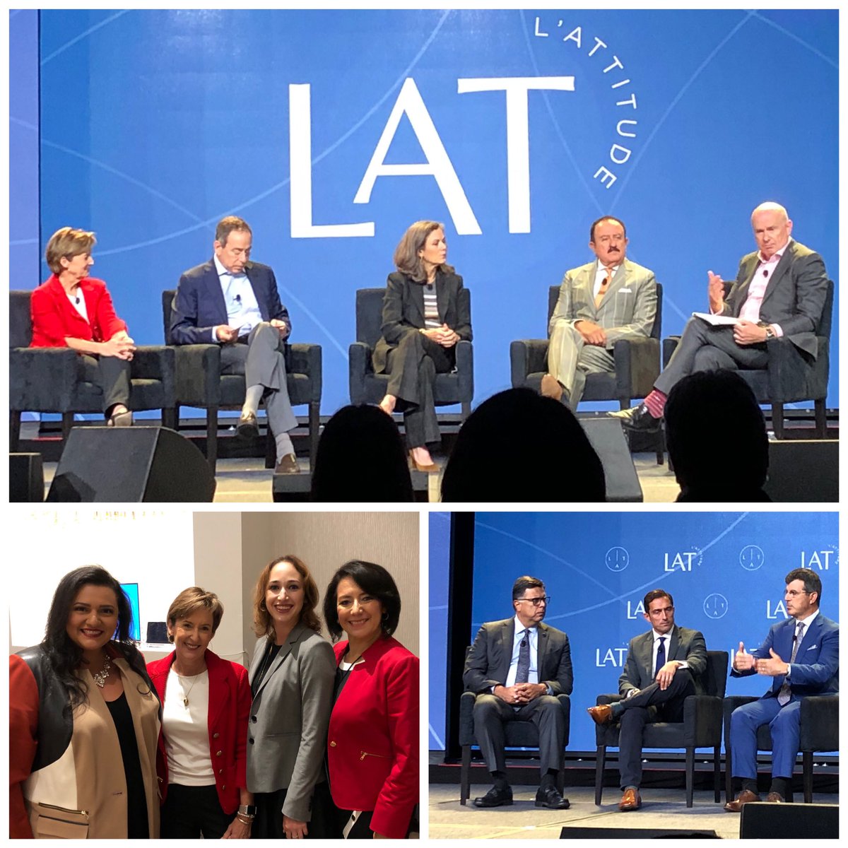 xochoak's tweet photo. Amazing day @LATTITUDEevent with Wells Fargo executives Mary Mack and Michael DeVito speaking about the importance of the Hispanic segment to @WellsFargo, overall and in particular the home lending business. https://t.co/uiaQlcFgX6