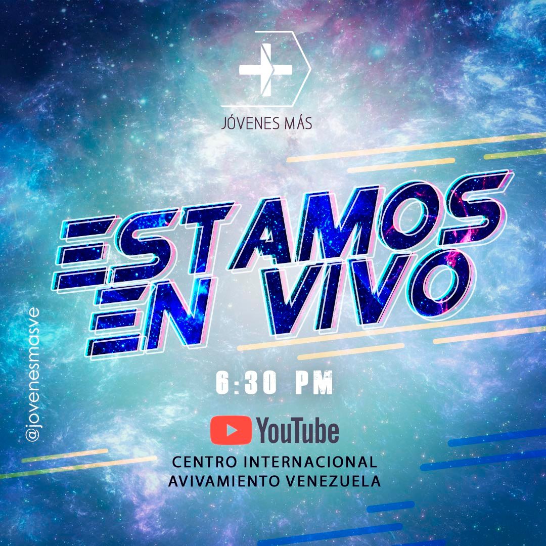 JovenesMasVE's tweet photo. #Envivo | Conéctate ahora a la transmisión de nuestro Segunda Noche del lanzamiento oficial de Jóvenes Más. ¡No te pierdas nada de lo que tenemos preparado para ti! https://t.co/WiFx8kugA7. #JóvenesMás https://t.co/WCc7yHYfQm