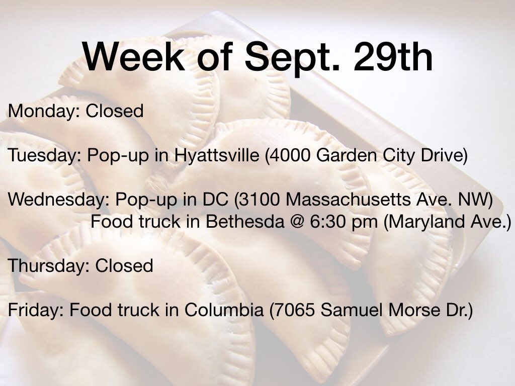 We look forward to serving you this week #foodfamilyfun