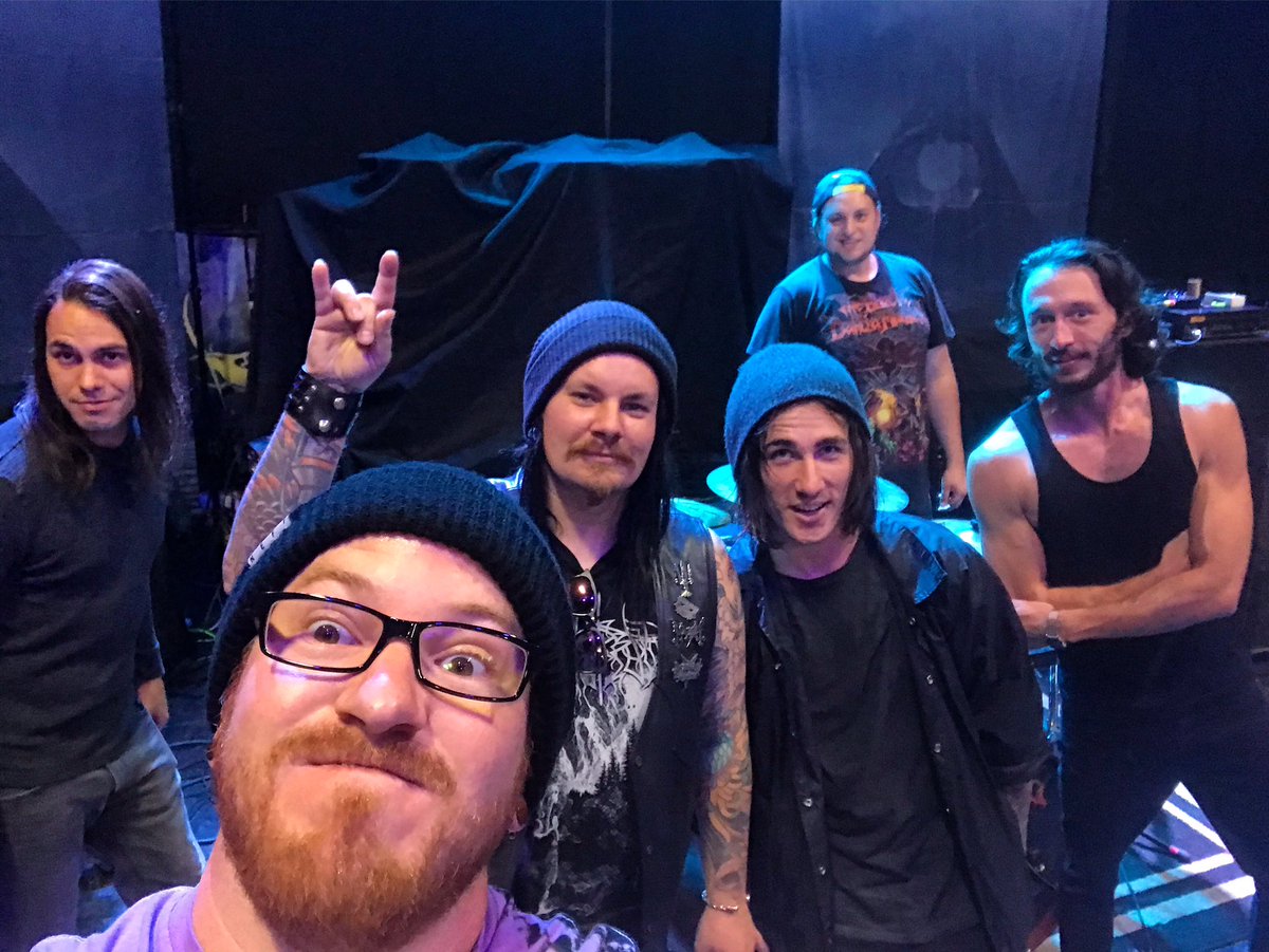 All set up and ready to shred at The Complex tonight!! Doors open at 6 and we play at 6:30 so get here early!! 🤘😈🤘