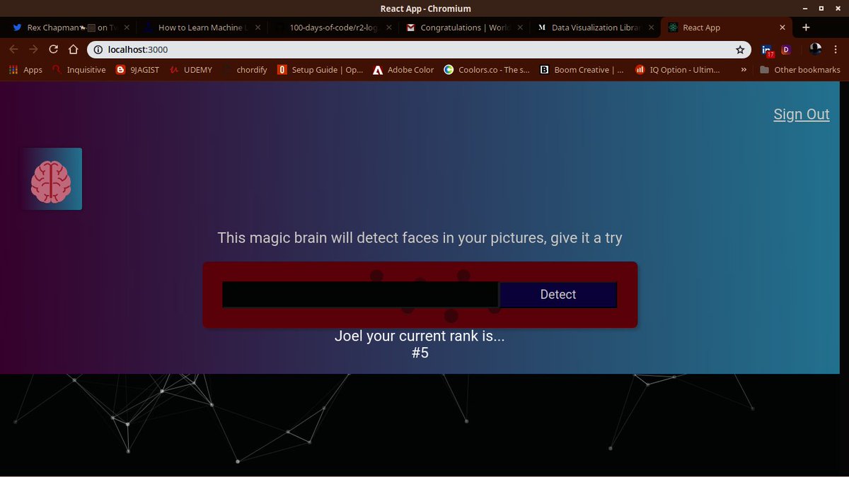 St3alth1Nvader's tweet image. Anyone wanna fill me in on why my react app does this sometimes, and later on, strangely fixes itself? #reactjs #reactjs_meetup #100DaysOfCode #webdevelopment