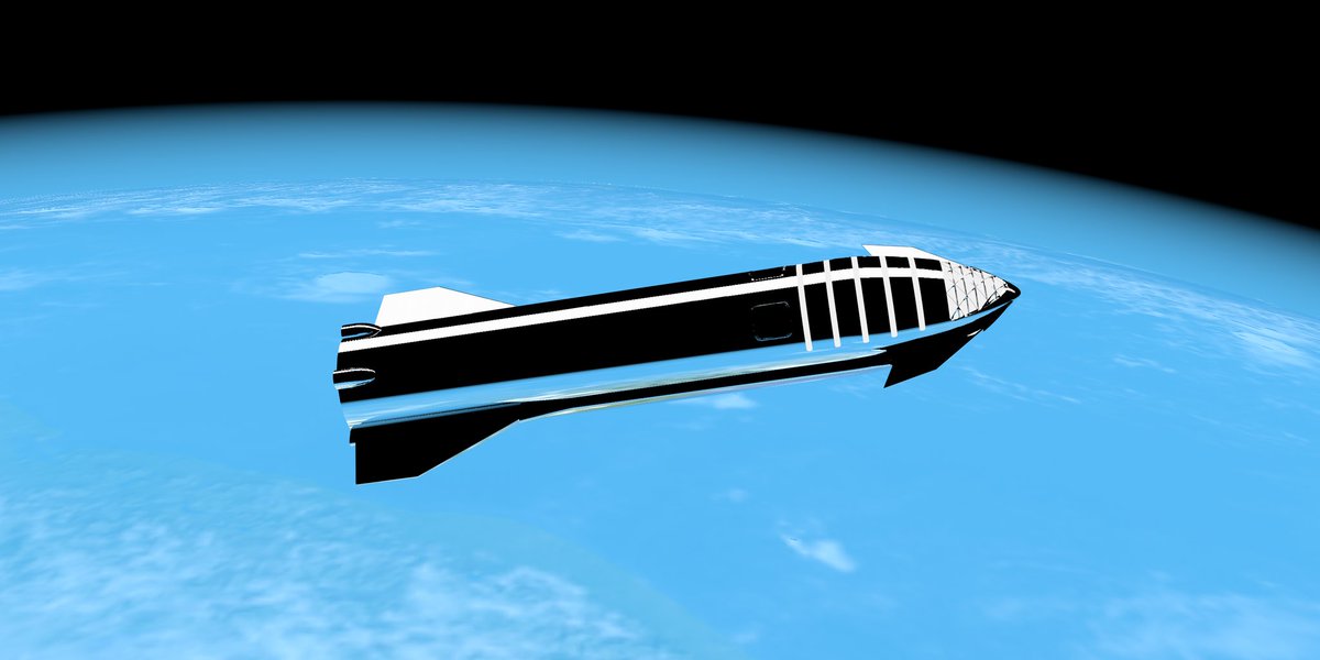 StarshipRenders's tweet photo. 2019 starship design:
 #spaceexplorationtechnologiescorp #starhopper #starship #mars #moon #spacex #elonmusk #fusion360 #cinema4d #animation #science #spaceart #space #rocket #earth #design #interiordesign #scifi @elonmusk @Erdayastronaut https://t.co/IeIHVRq3Pl https://t.co/4fHWWRAZ2V