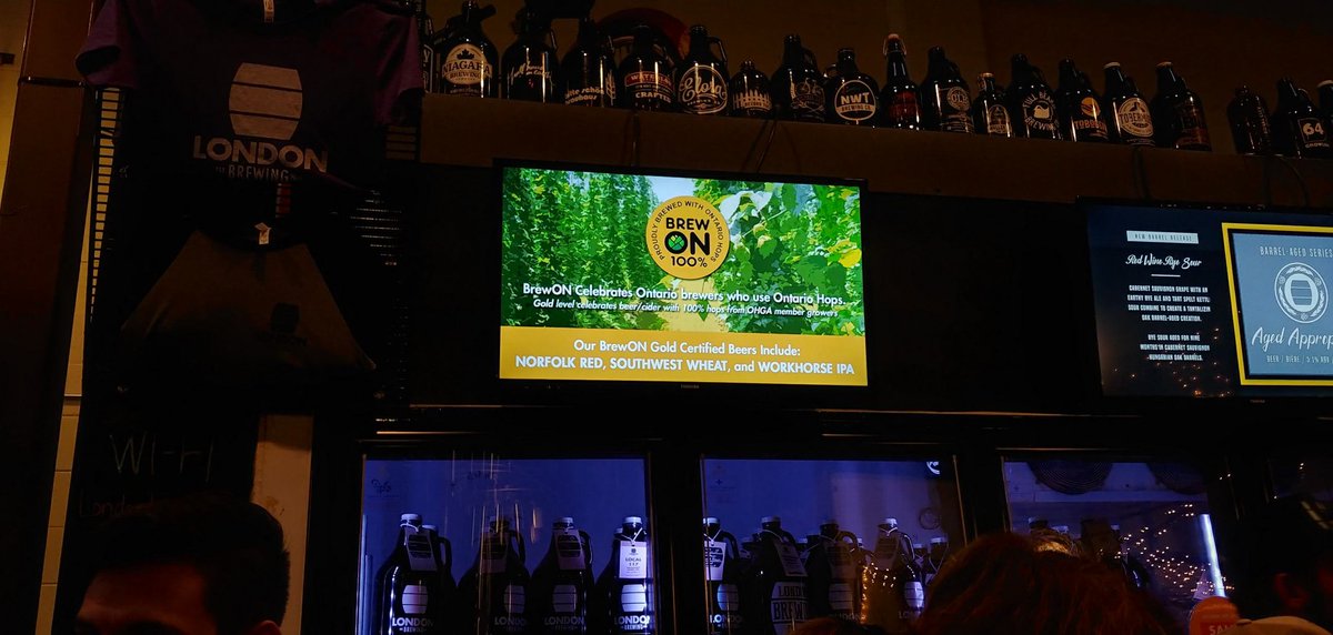 Every year, @LondonBrewingca celebrates beer from area breweries made with local hops, malt and flavour at the Truly Local Craft Beer Festival. Many BrewON certified beers available #FindYourLocal