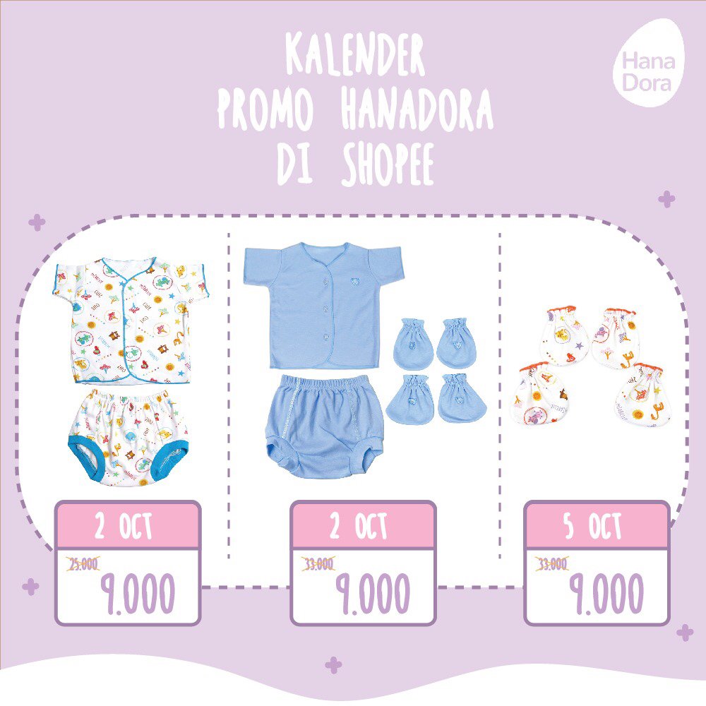 Hanadora_com's tweet photo. Mau beli baju untuk baby dengan harga murah? Hanadora punya promo menarik, lho!  Yuk, Moms. Catat tanggalnya!!
.
.
.
.
.
#hanadora #shopee #miabelle https://t.co/Wqidns3jTy