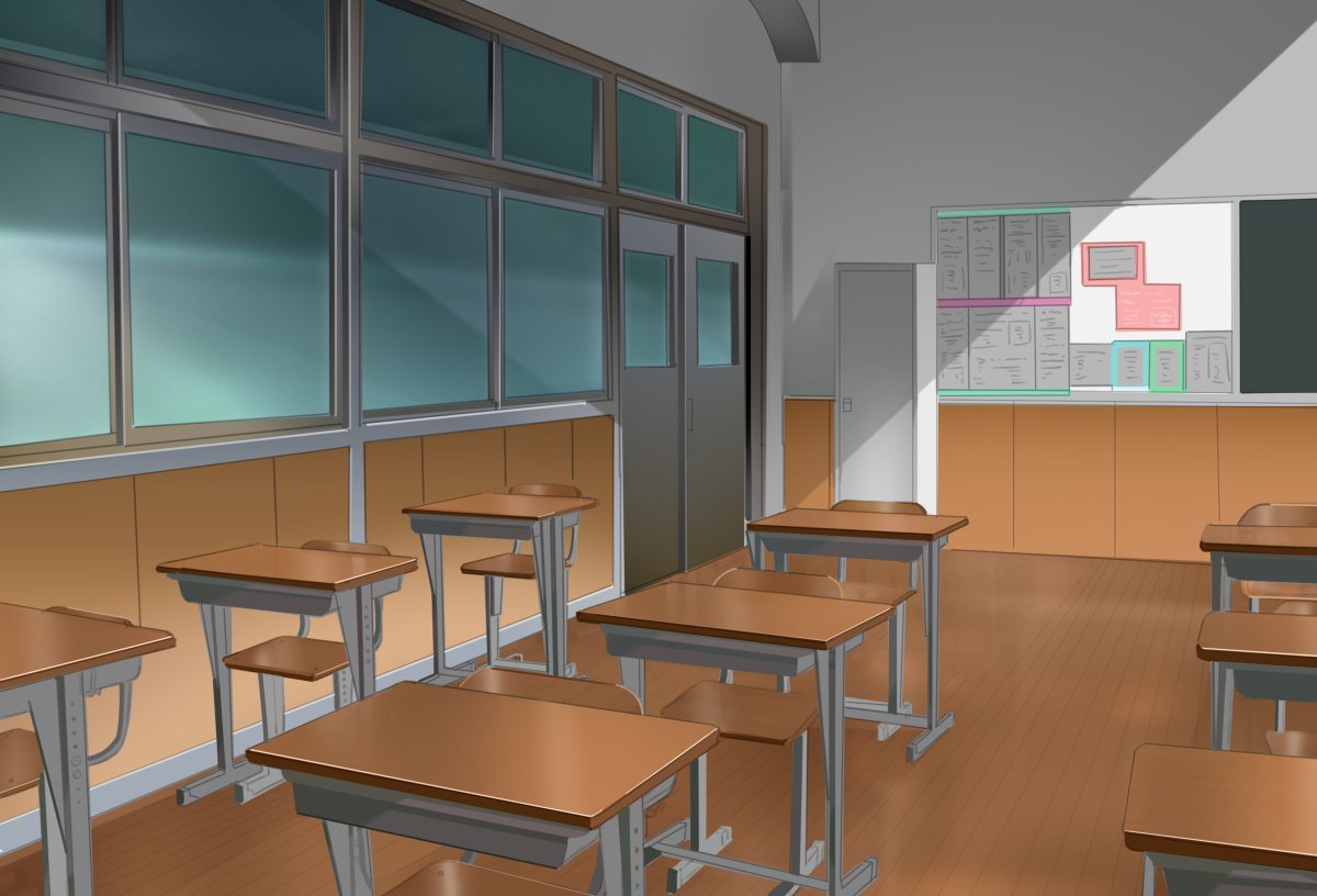えびたむ 背景 教室 制作時間 3時間 背景 教室 学校 机 T Co Iqj7cldy9t T Co Io3jd30cdx Twitter