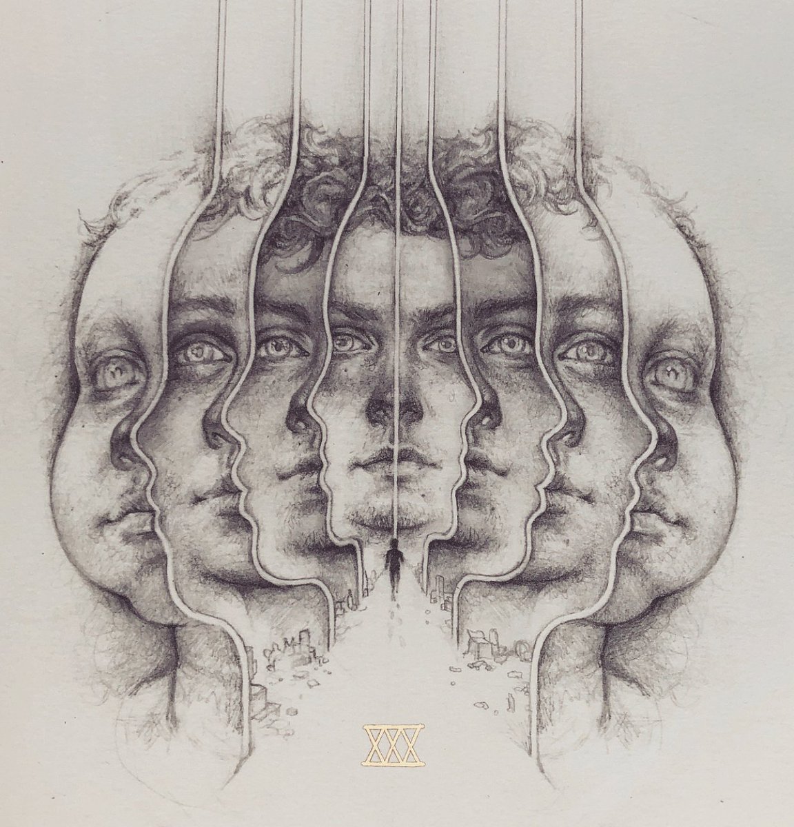 vonnart's tweet image. XXX 🎂🎉🎁
Every day on my birthday I do a yearly self-portrait and here is my quote going into my thirties: &quot;The grass isn&apos;t greener on the other side, the grass is greener where you water it.&quot; 🌱💛