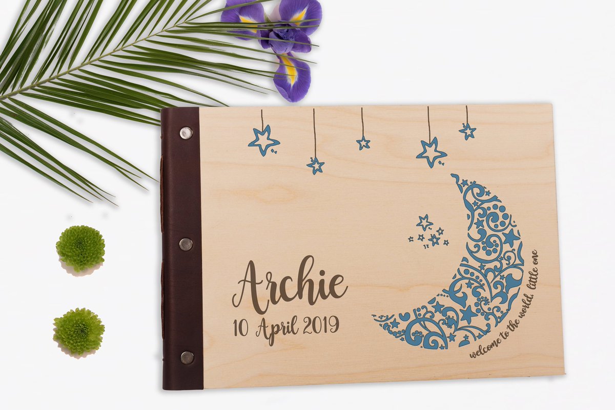 personalised baby memory book