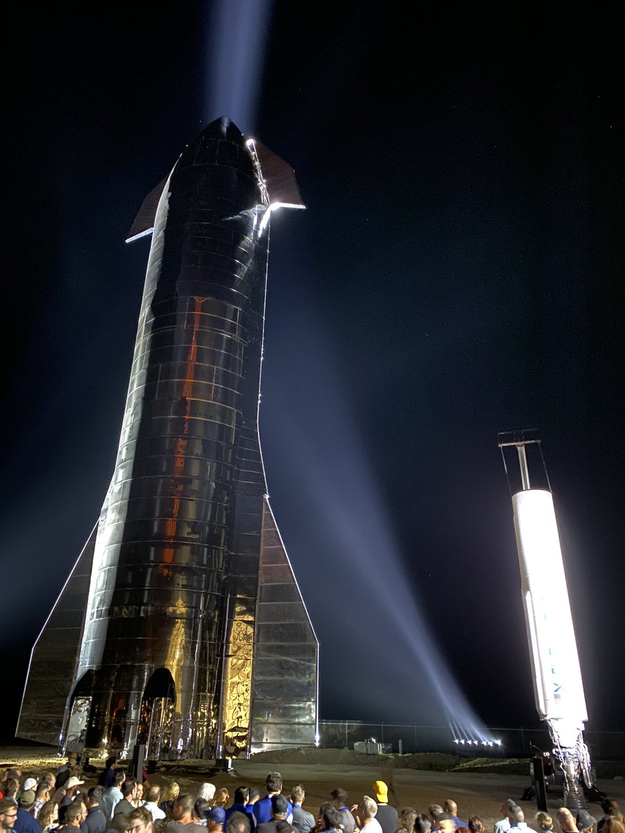 This is the most epic thing I’ve ever seen in my life! #starship let’s do this @spacex <a href="/elonmusk/">Elon Musk</a>