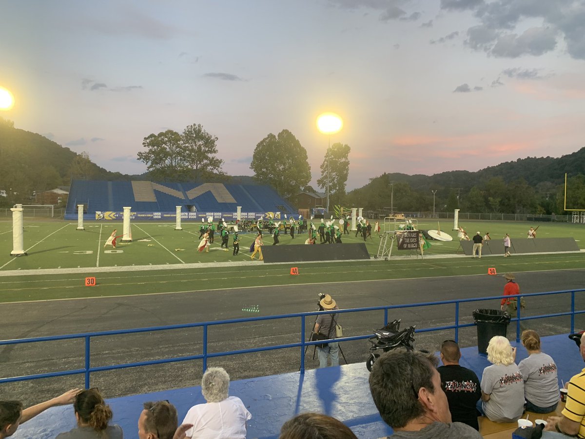 RCSHS band at Blue and Gold.