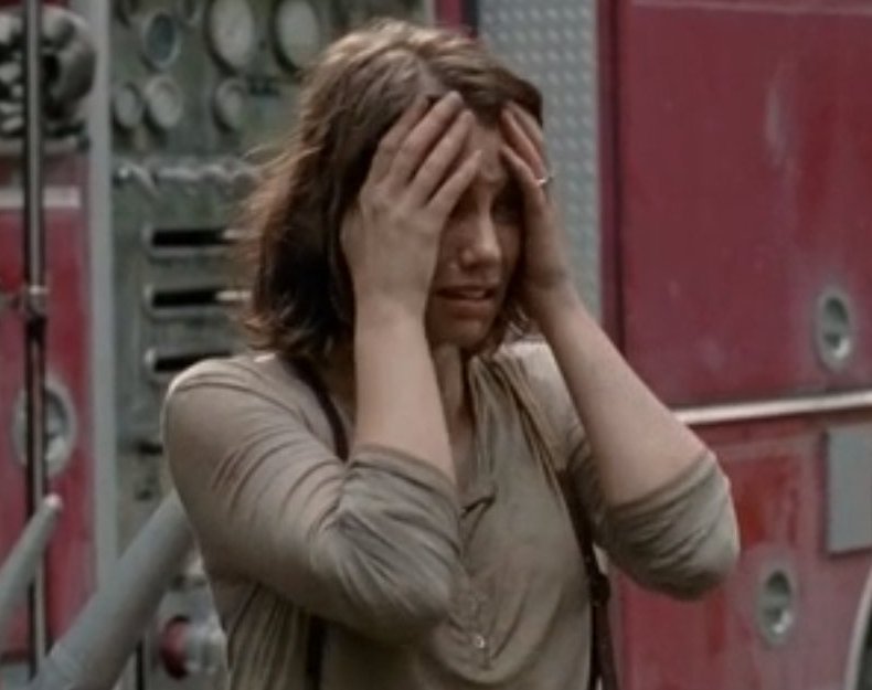 eu posso assistir o mesmo ep mil vezes mas é sempre o mesmo desespero pelos favs 
#MulherAlfa #TheWalkingDead