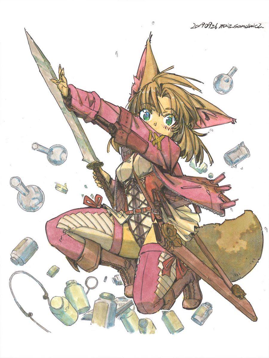 Uzivatel Meiz Boothで原画販売中 Na Twitteru この絵は最近では一番反応が多かったんだけど Pixiv だと昨日上げた台所の廃墟の方が評判良かったりする 何を目的でそのサイトを見てるかに寄るんだろうな