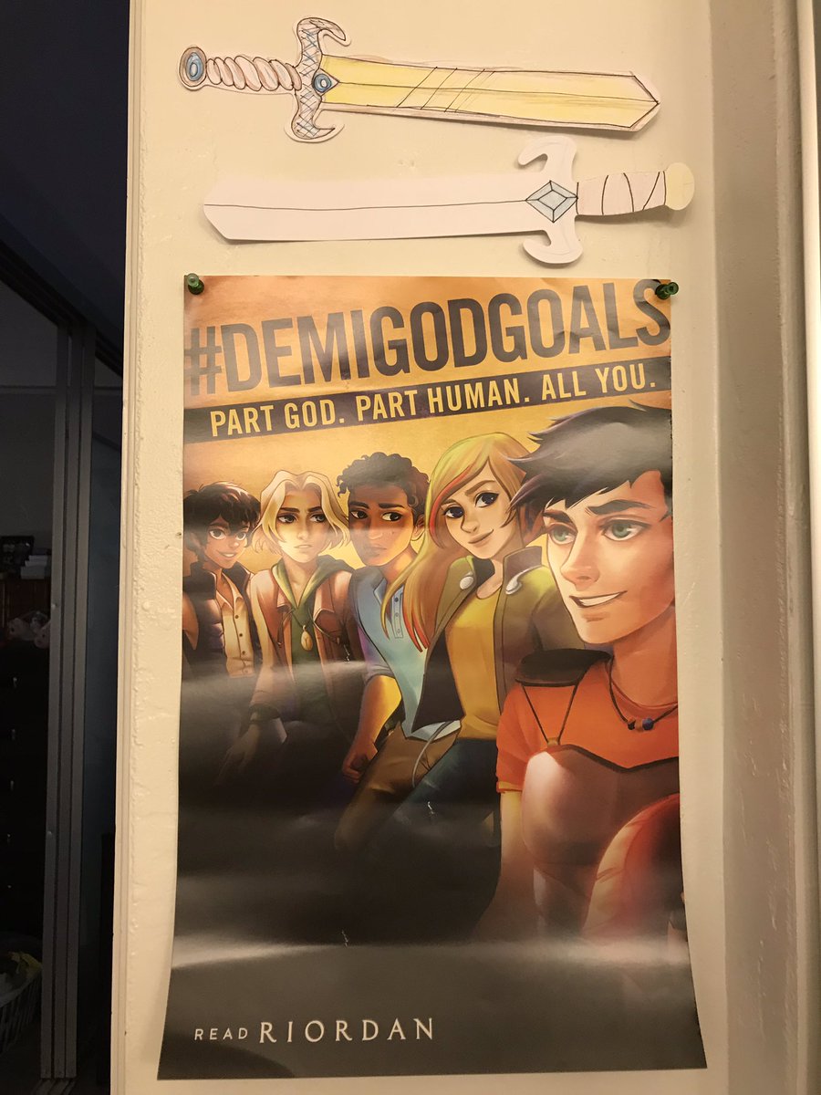 McKabber's tweet photo. It was #DemigodDay today #DemigodGoals https://t.co/bovUhiBtfH