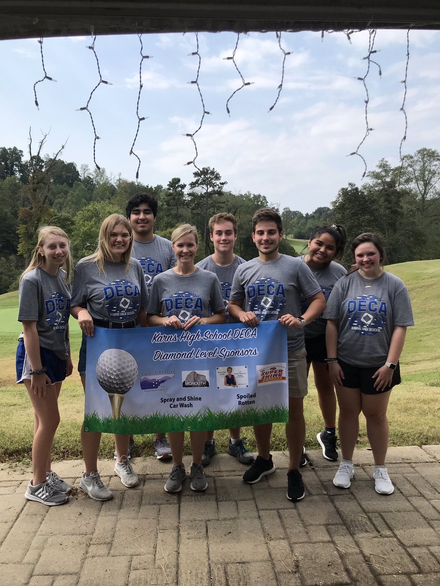 Our 5th annual DECA golf tournament at Centennial Golf Course was a success! We survived the heat! A special thanks to my DECA students that helped out today and made this event happen! <a href="/KarnsBeavers/">Karns High Beavers</a> #HereWeGo