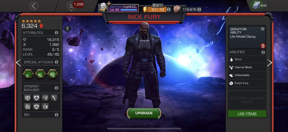 Well... Now I have a very big decision to make. <a href="/MarvelChampions/">Marvel Contest of Champions</a>