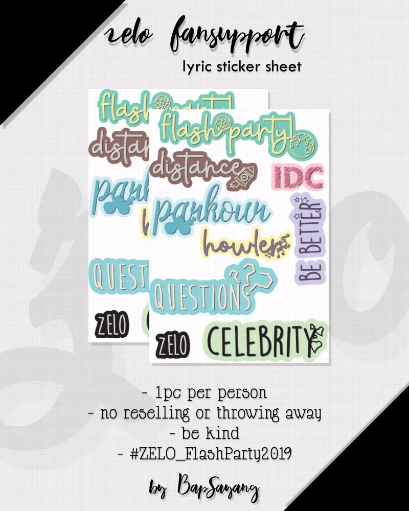 BapSayang's tweet photo. [ h e l p r t ! ] ⚡️

we will be distributing freebies for #ZELO_FlashParty2019

⚡️Chicken Plus Restaurant, Sunway Velocity Mall
⚡️12th October / Saturday 
⚡️12-6 pm
⚡️be kind 
⚡️no reselling or throwing away :) https://t.co/GZpOb0EDmq