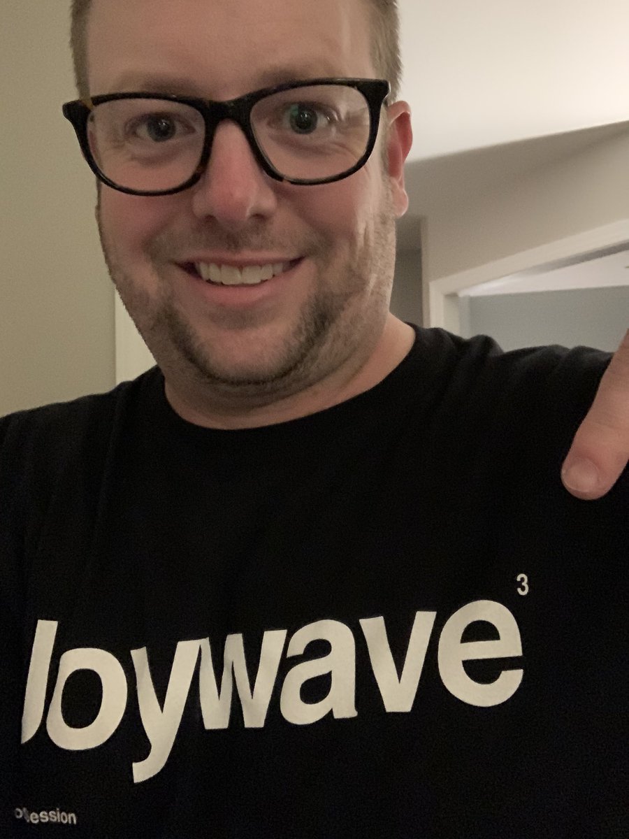 sovatraining's tweet photo. Way too hot in #RVA tonight but @joywave played a killer set and I was able to get my #3 shirt https://t.co/2yStxUjZVQ