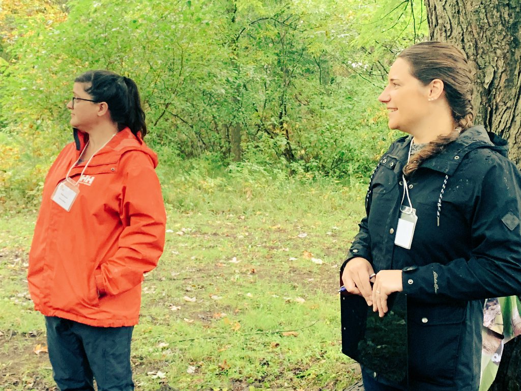 kcharlesocsb's tweet image. Huge thanks to Michelle Chaput &amp;amp; Sara Black from @CanGeo for joining #ocsb educators at our Outdoor Conference and sharing your incredible resources! #LearningPartnerships