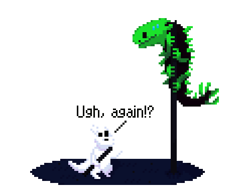 Shroom_Kid's tweet photo. @RainWorldGame "Oh come on dude, this is the third time this cycle!" #SlugcatLife #Rainworld https://t.co/bDZ28iWFB4
