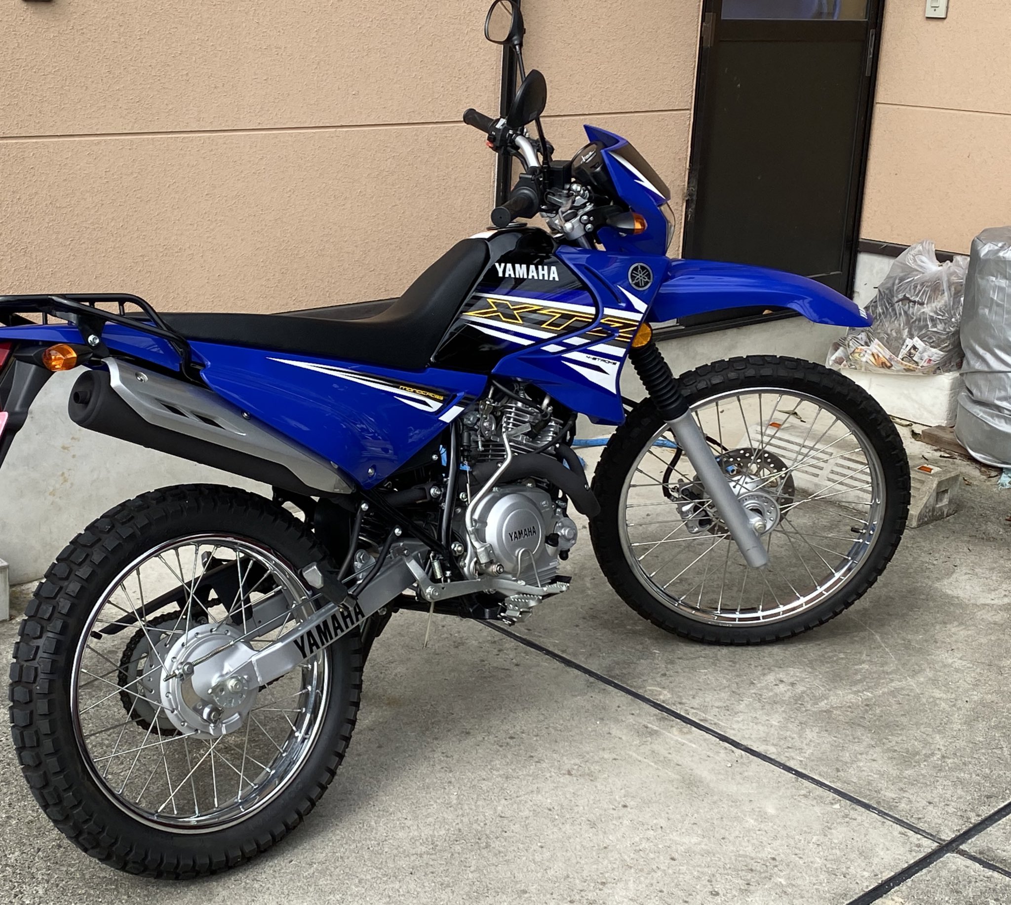 xtz125 各部軽量化 中国モデル 林道アタック仕様