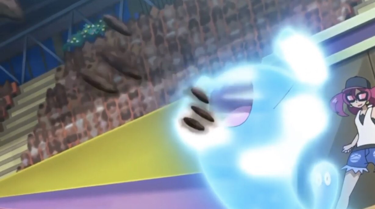 どれあむ W 実はムサシのソーナンスは結構頭が良くてムサシの 何とかしなさい とかいう適当な指示に対し相手の使ってくる技によってカウンターとミラーコートを使い分けている 1枚目はとげキャノンで遠距離技だが物理技