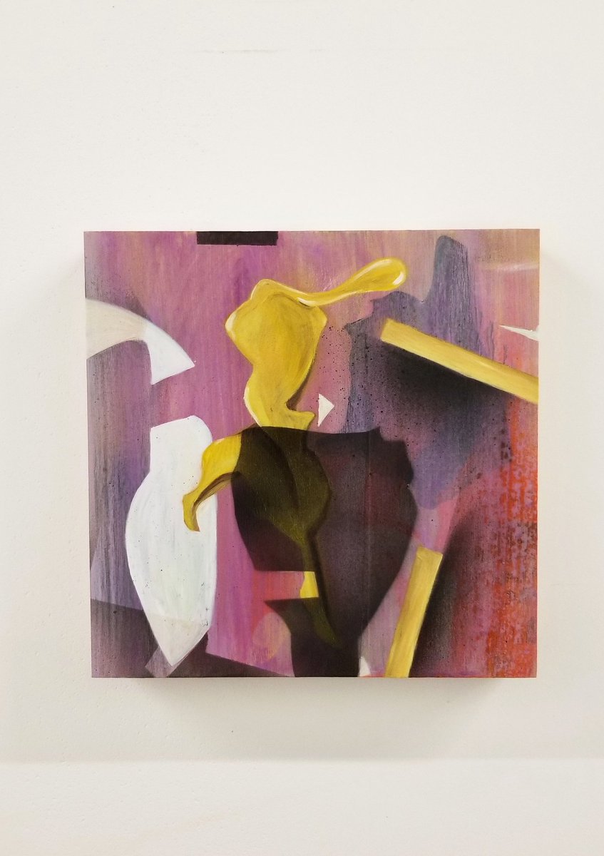 Walk And Talk - mixed media on panel #Art #ContemporaryArt #CanadianArt #WalkAndTalk #Paiva #GaryPaiva