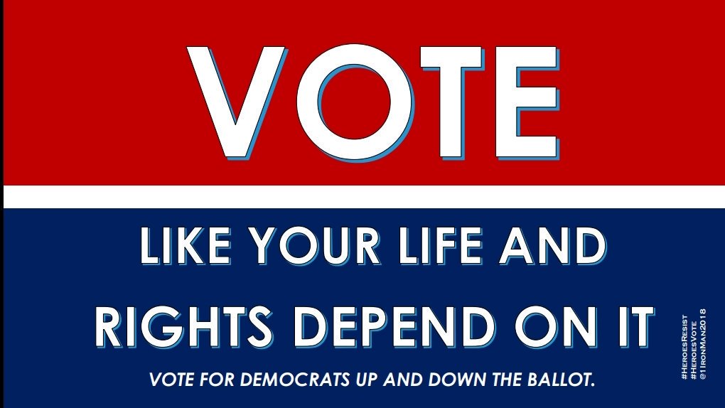 tnycngozi's tweet photo. @AdamParkhomenko Absolutely disgraceful.
This is why it's so damn important to vote in the local and state elections as well. These disgraceful GOP narcissists determine human rights laws of your state.
#VoteLocal
#VoteState
#GOPareADisgrace
#VoteBlueToEndThisNightmare https://t.co/aeiw0QcFmC
