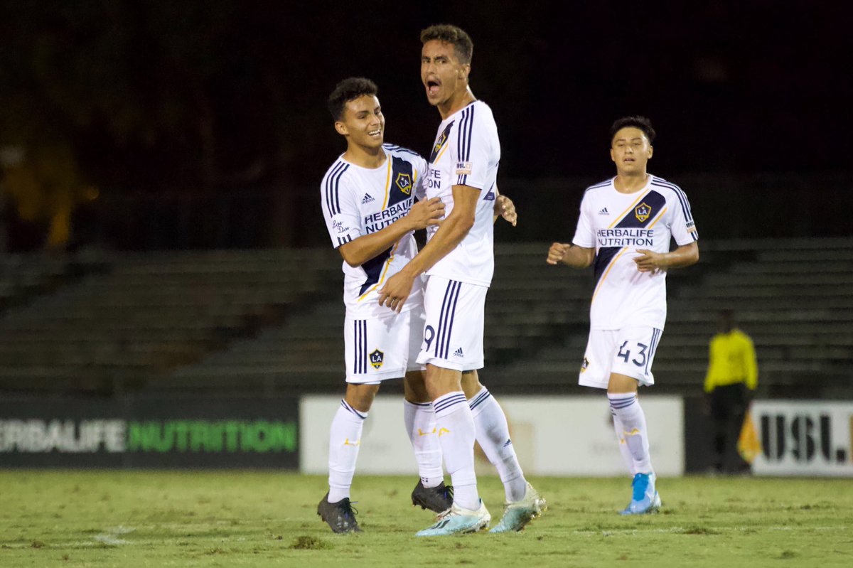 LAGalaxyII's tweet photo. 45 more. Letβs do this! #LAvOKC https://t.co/XoWlGpeFec