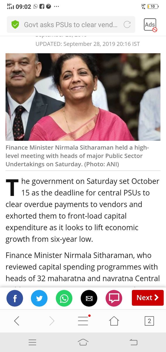 aad_vijay's tweet photo. @nsitharaman R/M, pls ask DOT to clear BSNL dues of 5000 crore before 10 Oct.sothat BSNL can clear dues till 15th to small vendors,landlords,drivers,guards, labours to boost the economy this festive season.BSNL is not a step son.
@DoT_India @PMOIndia @rsprasad @PM_Narendermodi https://t.co/pJxgt47NjY