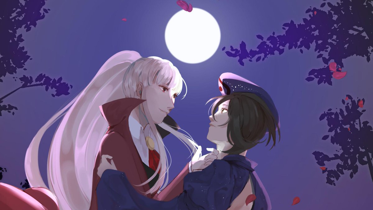 layerto_art's tweet photo. preview of my piece for @HallowTalesZine! i got to draw lailah and chloe together, please support the zine and share with fellow tales of fans! https://t.co/NKkqoixJRH