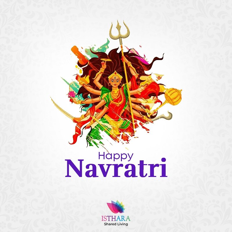 Happy Navratri to you all! May God bless you with all health and happiness!

#rooms #sharedliving #Isthara
#funliving #pg #morethanapg #istharian #coliving #festival #2019  #navratri #colivingcommuity #commoncolving 

Be a part of this vibrant CoLiving Community!