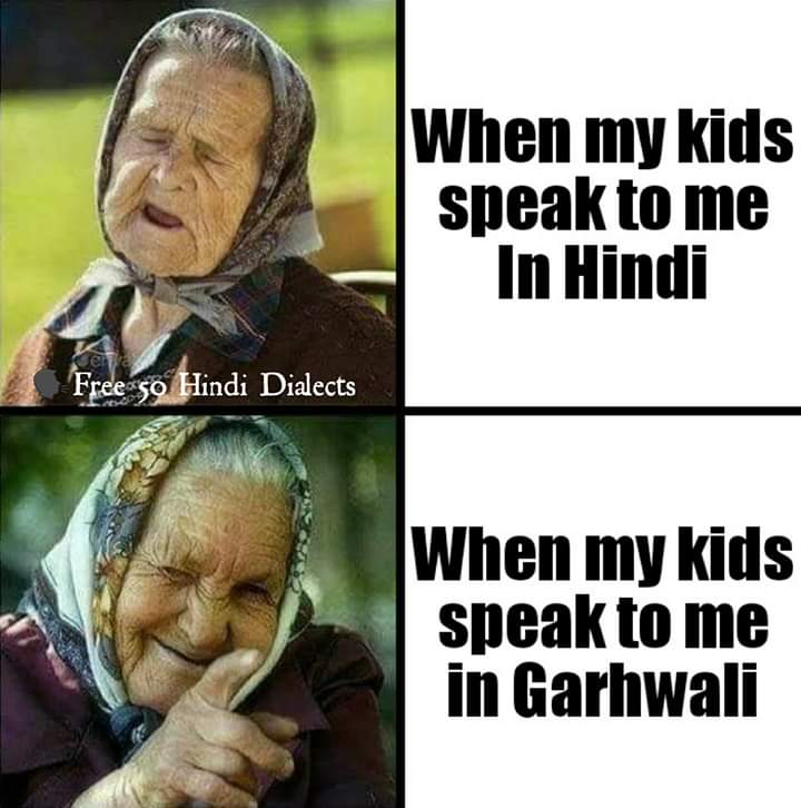 Free 50 Hindi Dialects On Twitter Save Garhwali From