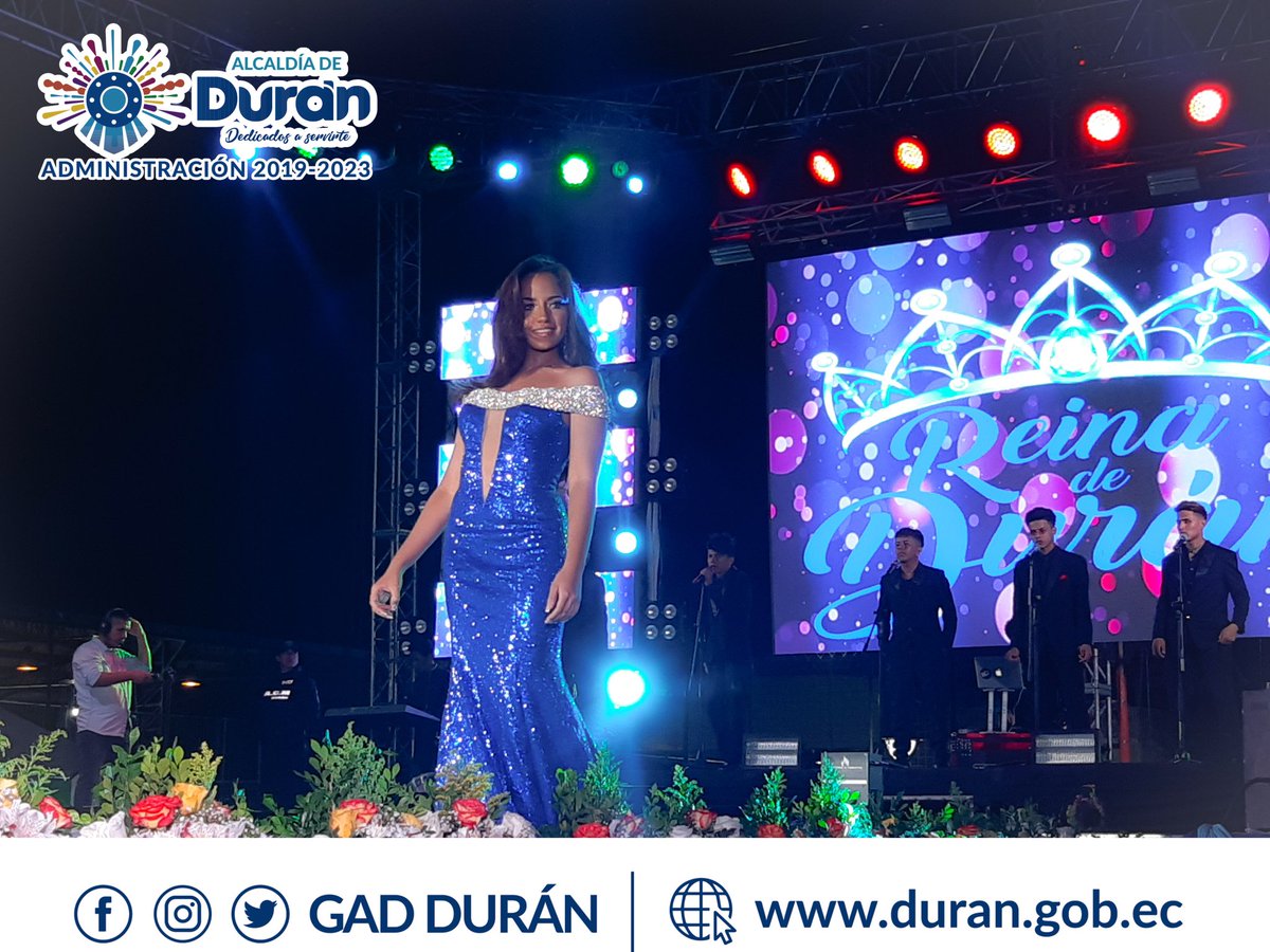 GobiernodeDuran's tweet photo. Las candidatas a Reina de Durán 2019 realizan su presentación oficial en traje de gala. #RD2019 https://t.co/7YyB9GYGxU